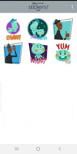 Pixar Stickers: Soul ekran görüntüsü