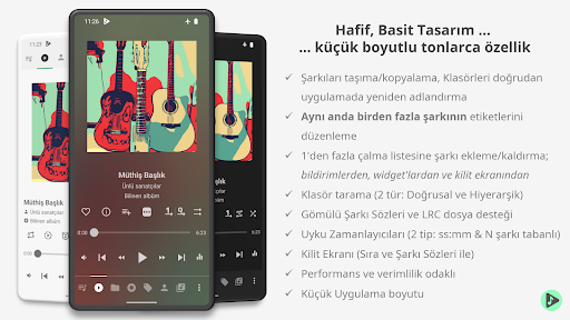 Musicolet Müzik Çalar ekran görüntüsü