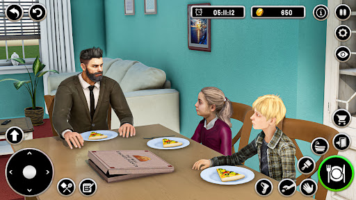 Sanal Baba Aile Oyunu ekran görüntüsü