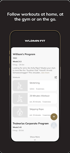 Wildman Fit ekran görüntüsü