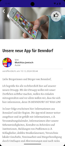 Benndorf ekran görüntüsü