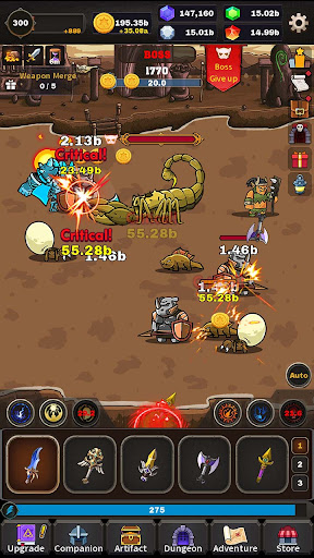 Final Weapon - Idle RPG ekran görüntüsü