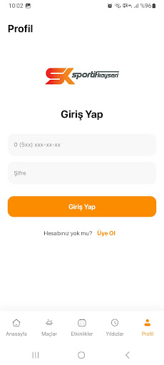 Sportif Kayseri ekran görüntüsü