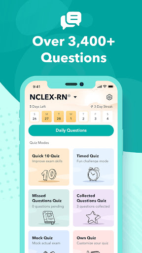 NCLEX Exam Prep 2026: RN & PN ekran görüntüsü