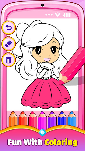Princess Baby Phone Game ekran görüntüsü