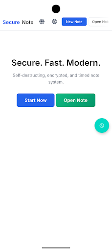 SecureNote ekran görüntüsü