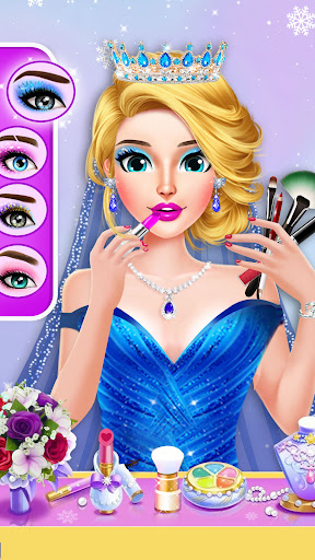 Ice Princess Wedding Dress Up ekran görüntüsü