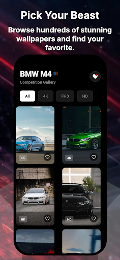 4K BMW M4 Wallpapers ekran görüntüsü