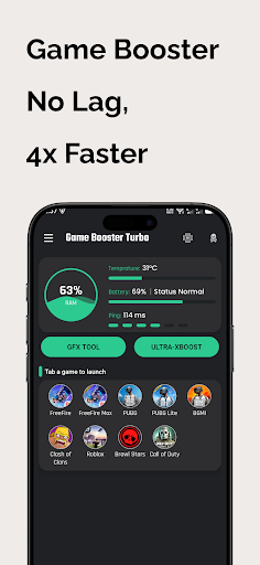 Game Booster GFX - No Lag ekran görüntüsü
