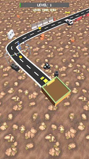 Line Race 3D: Tiny Toon Car ekran görüntüsü