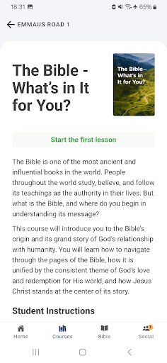 EMMAUS - Bible & Courses ekran görüntüsü