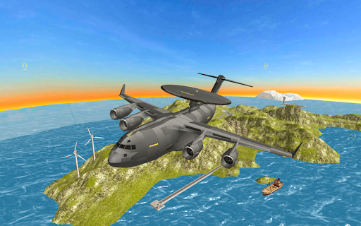 War Plane Flight Simulator Cha ekran görüntüsü