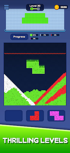 Pixel Tumble: Sand Puzzle ekran görüntüsü