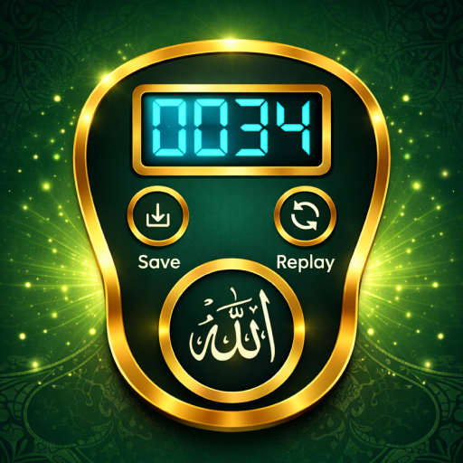 Dijital Tasbeeh Dhikr Sayacı