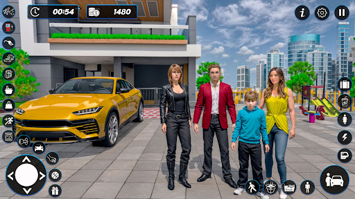 Baba Aile Mutlu Oyunlar 3D ekran görüntüsü