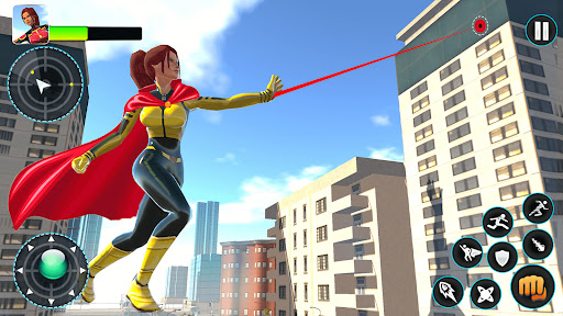 Flying Hero - Superhero Games ekran görüntüsü