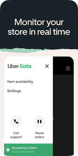 Uber Eats Orders ekran görüntüsü