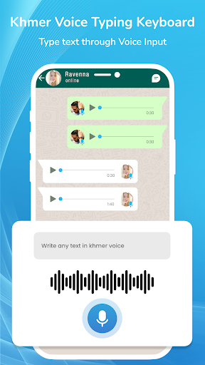 Khmer Voice Typing Keyboard ekran görüntüsü
