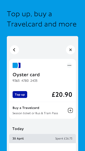 TfL Go: Plan, Pay, Travel ekran görüntüsü