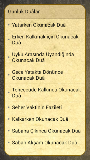 Dua Kitabı ekran görüntüsü