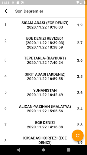 Buradayım! Deprem düdüğü ekran görüntüsü
