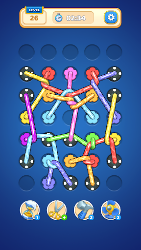 Twisted Rope: Tangle Puzzle ekran görüntüsü