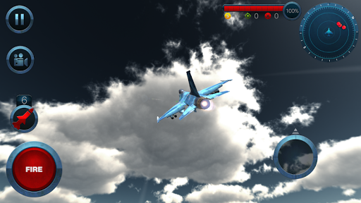 Jet Plane Fighter City 3D ekran görüntüsü