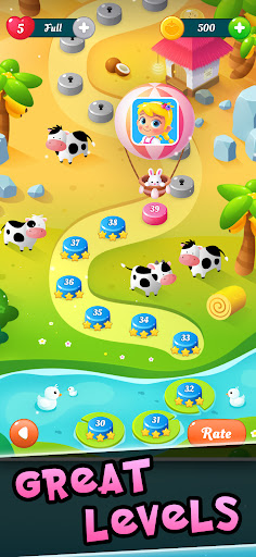 Fruit Merge: Line Match 3 Game ekran görüntüsü