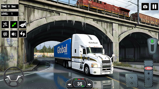 US Truck Transport Game Sim 3D ekran görüntüsü