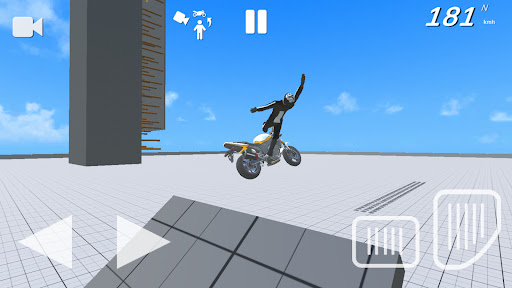 Moto Crash Simulator: Accident ekran görüntüsü