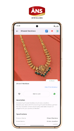 Sri ANS Jewellers ekran görüntüsü