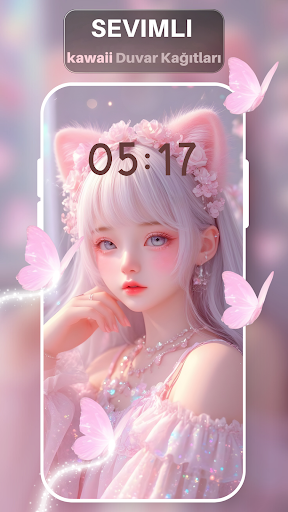 Sevimli Kawaii Duvar Kağıtları ekran görüntüsü