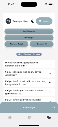 Murat Özbey Sürücü Kursu ekran görüntüsü