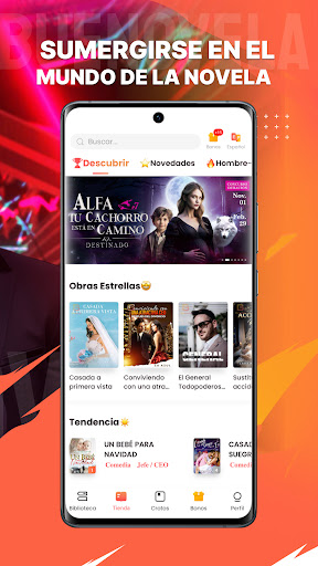 BueNovela - novela cuento ekran görüntüsü