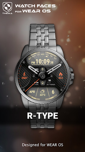 R-Type Watch Face ekran görüntüsü