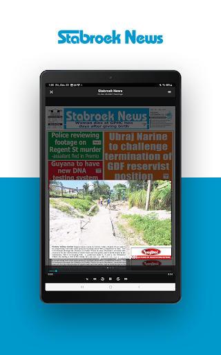 Stabroek News ekran görüntüsü