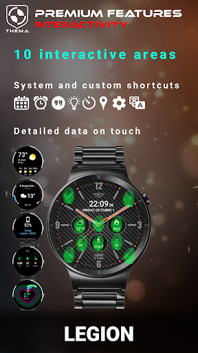 Legion Watch Face ekran görüntüsü