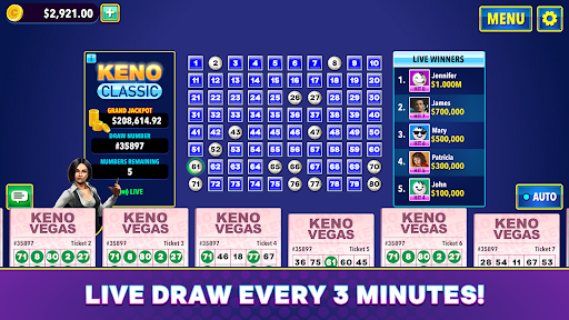 Keno Vegas - Casino Games ekran görüntüsü