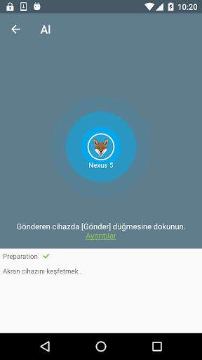 WiFi Dosya Aktarımı ekran görüntüsü