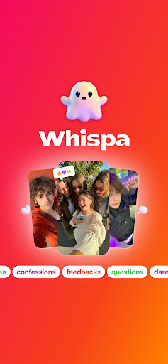 Whispa: anonymous q&a messages ekran görüntüsü