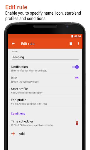 aProfiles - Auto tasks ekran görüntüsü