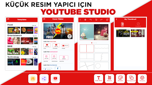 Kapak Fotoğrafı Yapma için YT ekran görüntüsü