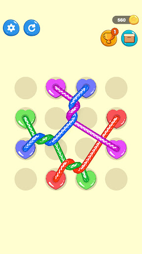Tangled Line 3D: Knot Twisted ekran görüntüsü
