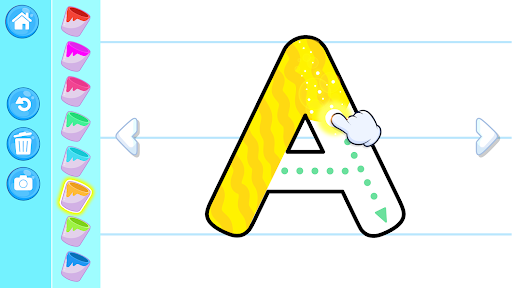 ABC Tracing alphabets for kids ekran görüntüsü