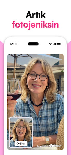 Retake - AI Fotoğraf Editörü ekran görüntüsü