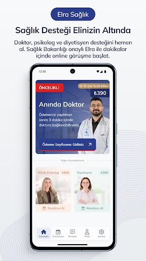 Elra Sağlık: Online Doktor ekran görüntüsü