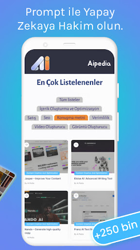 AiPedia: AI Rehberi ekran görüntüsü