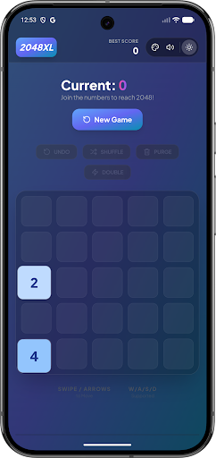 2048 XL Powerup 2026 Offline ekran görüntüsü