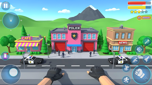 Open World Mad Guy Crime War ekran görüntüsü
