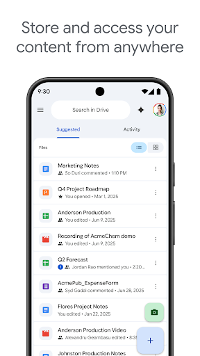 Google Drive ekran görüntüsü